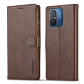 LC.IMEEKE Calf Texture Horizontal Flip Leather Case